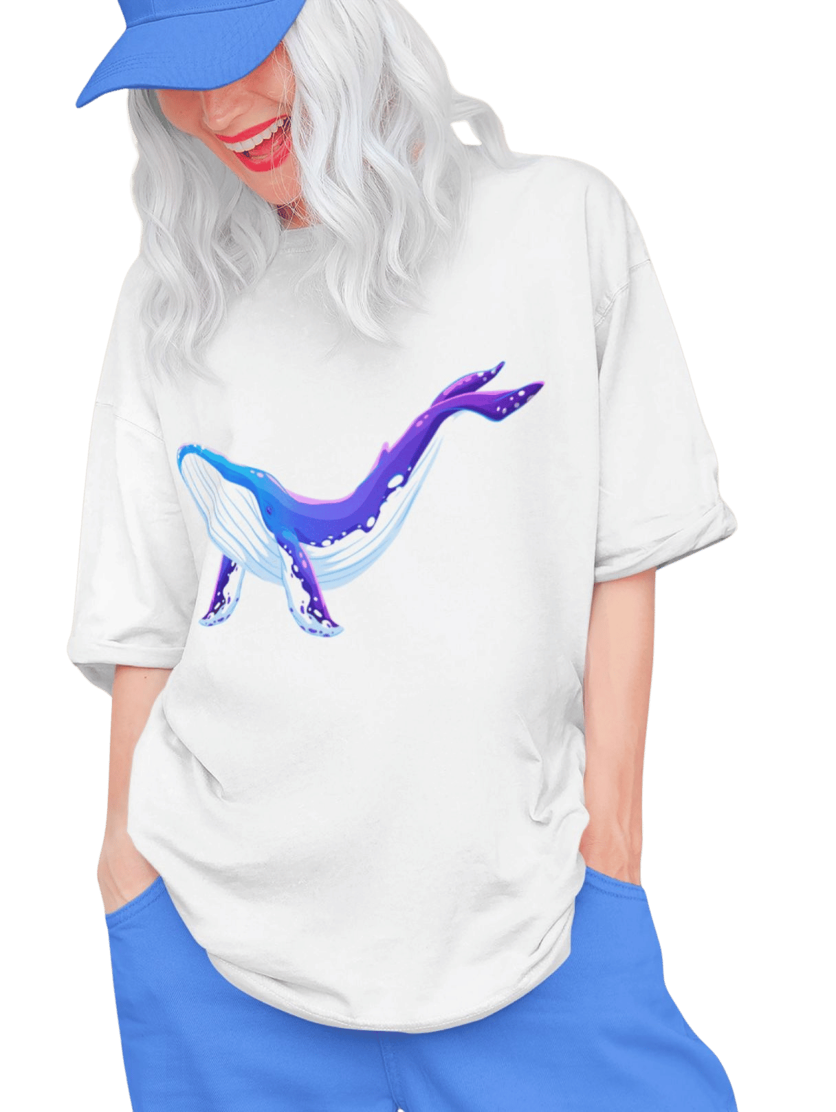 All Is Whale Oversized T-Shirt