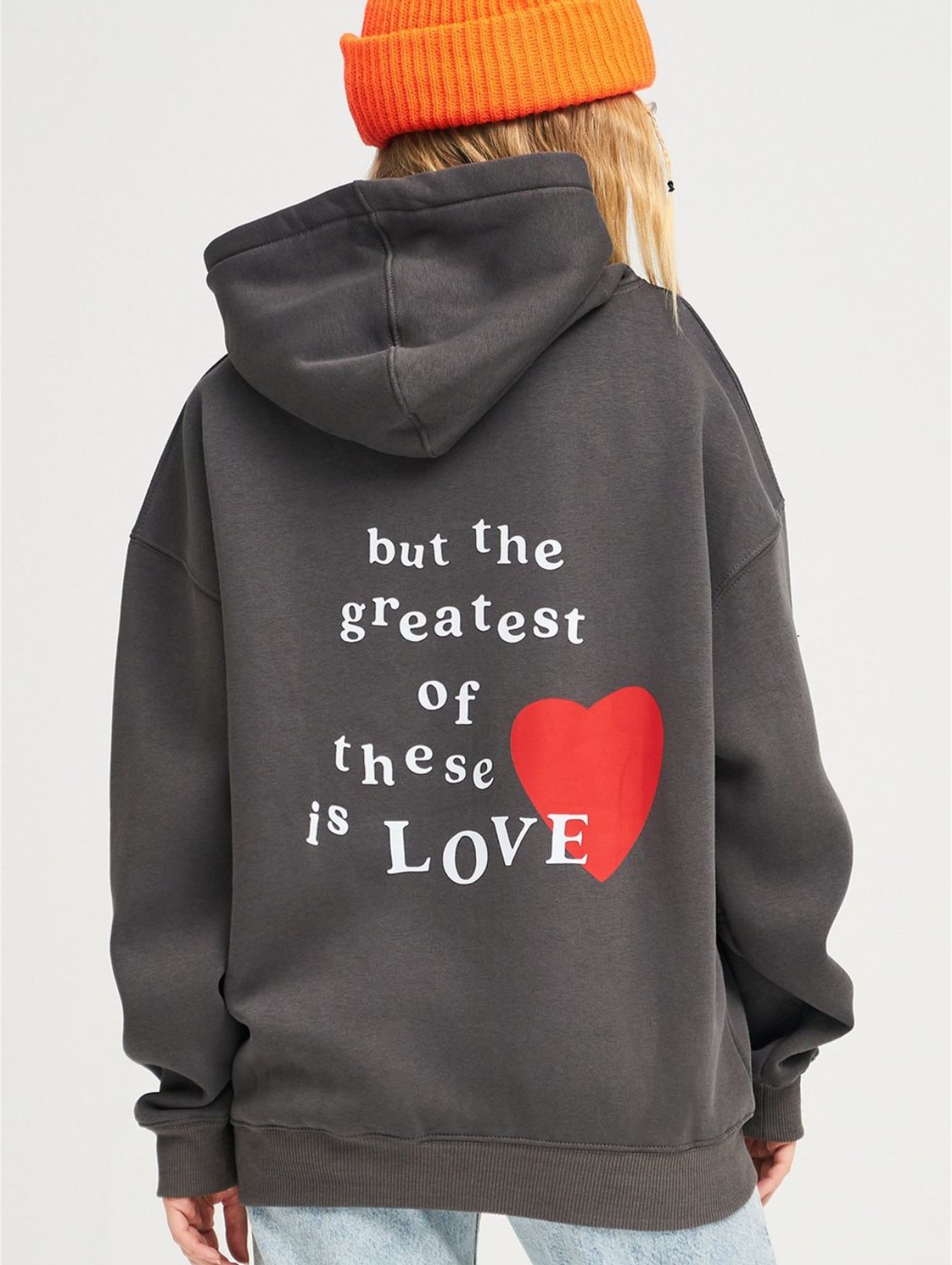 The Greatest Is Love" Hoodie The Greatest Is Love" Hoodie