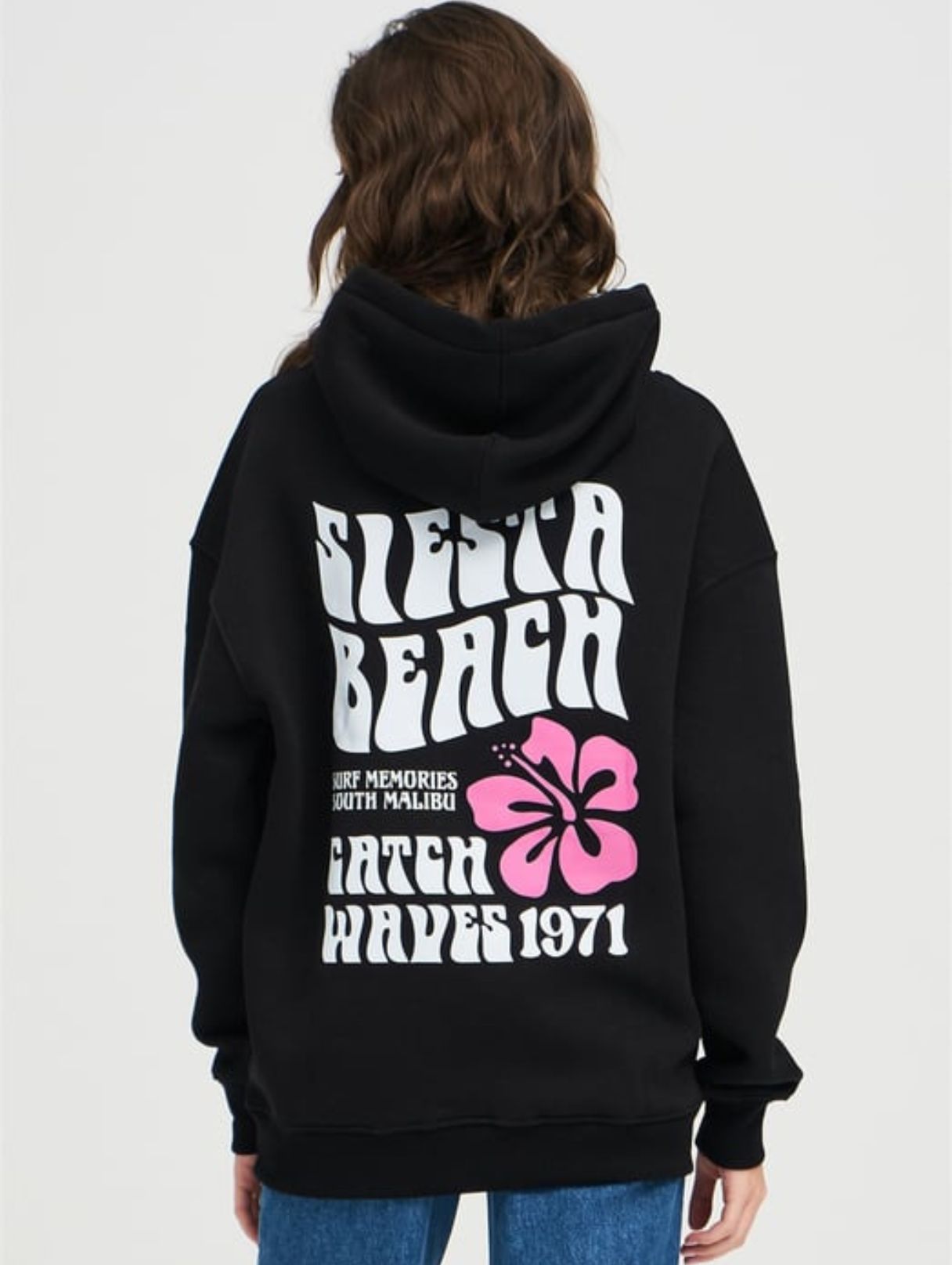 Unisex Siesta Beach Oversized Sweatshirt Hoodie