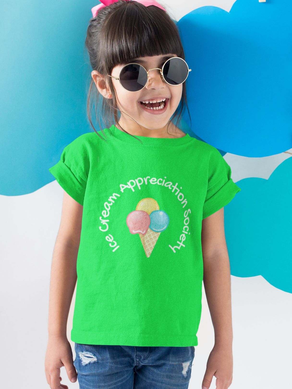 "Ice Cream Appreciation Society" Kids T-Shirt